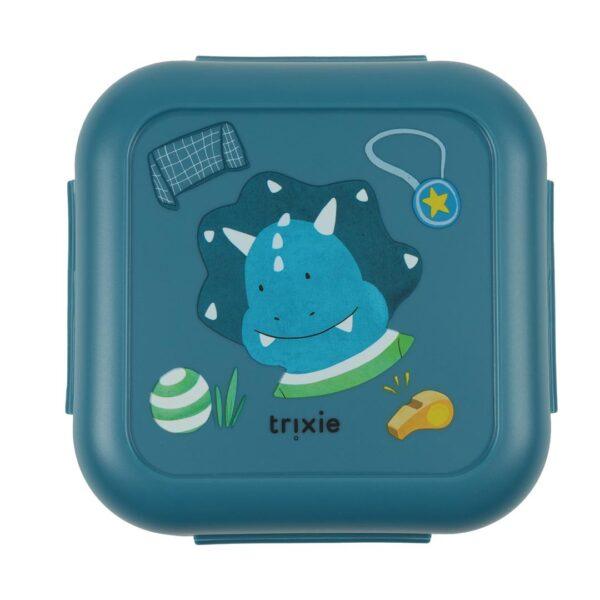 Snack box with clips - Ballplayer Mr. Triceratops - Image 5