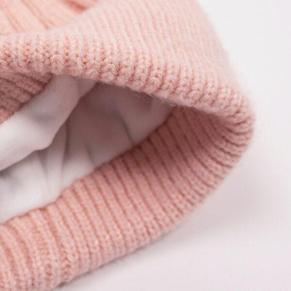 Snorkmaiden Winter Beanie Kids - Pink - Image 2