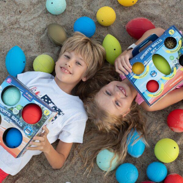 Sports Balls Set 4 pcs for Kids - Image 7