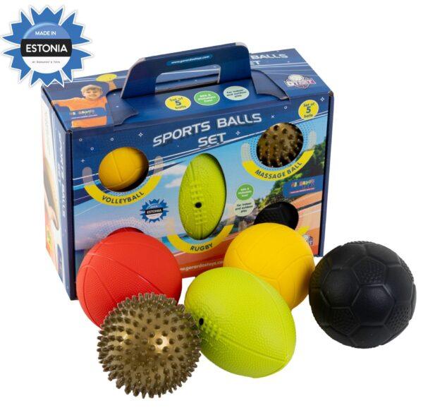 Sports Balls Set 5 pcs for Kids - Image 7