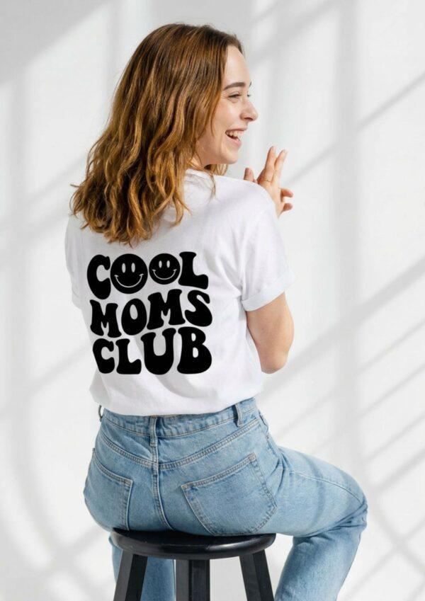 T-Shirt Cool Moms Club – Bild 3
