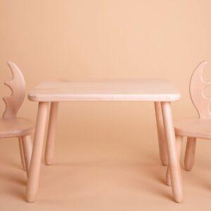 Table and 2 chair set - Deer