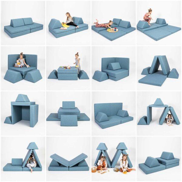 Activity Play Mattress Set - Turquoise - Image 12