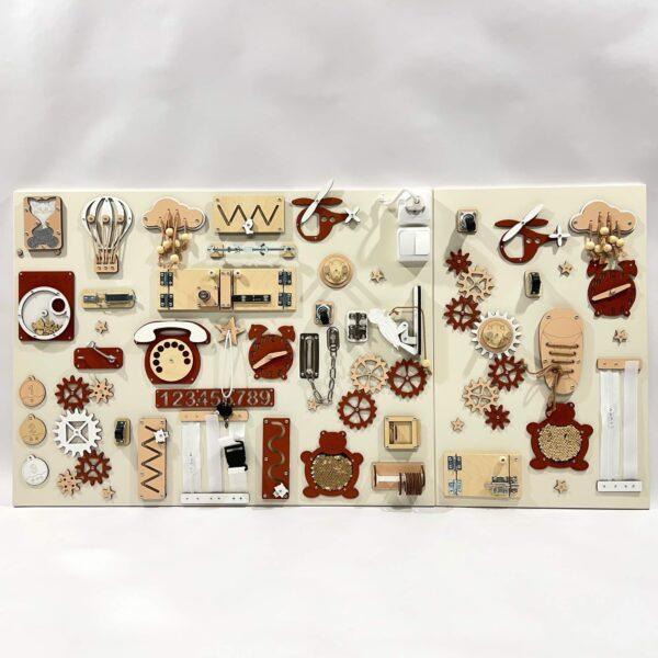Two-piece wall activity panel (60×80 + 60×39 cm) - Image 2