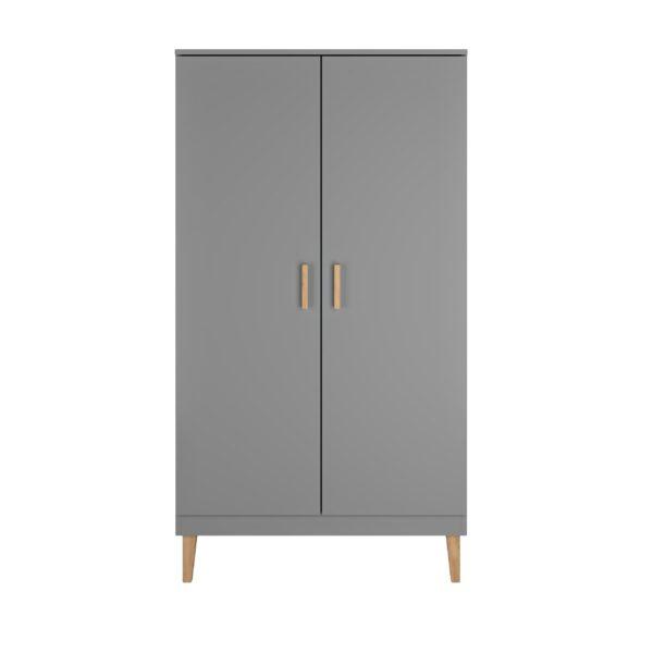Wardrobe Kubi - Grey - Image 2