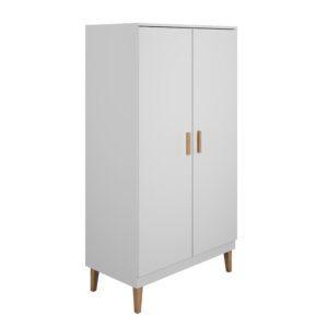 Kleiderschrank Kubi – Weiß