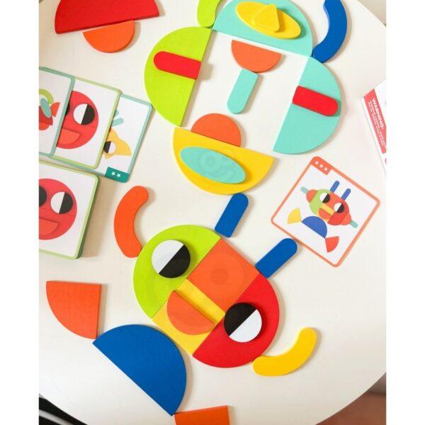 Wooden Montessori shape Puzzle - Image 9