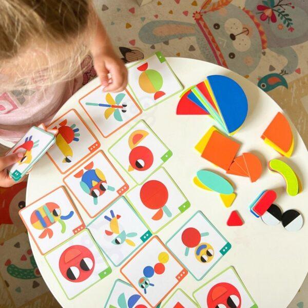 Wooden Montessori shape Puzzle - Image 11