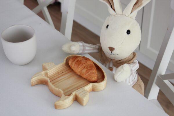Wooden Plate For Kids - Bull - Image 2
