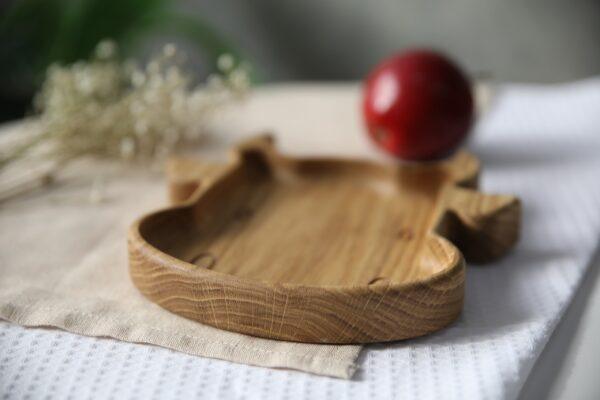 Wooden Plate For Kids - Bull - Image 3