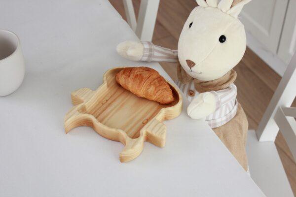 Wooden Plate For Kids - Bull - Image 7