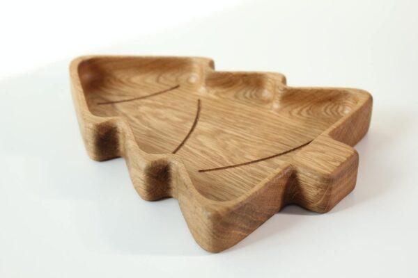 Wooden Plate For Kids - Christmas Tree - Image 2