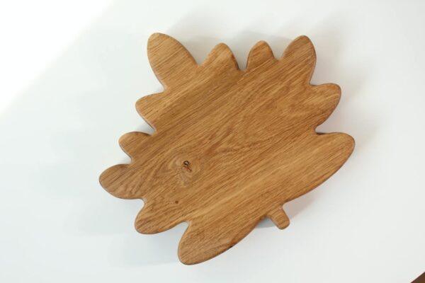 Wooden Plate For Kids - Maple Leaf - Image 4