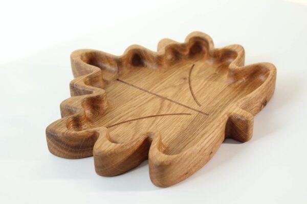 Wooden Plate For Kids - Maple Leaf - Image 6