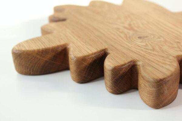 Wooden Plate For Kids - Maple Leaf - Image 5
