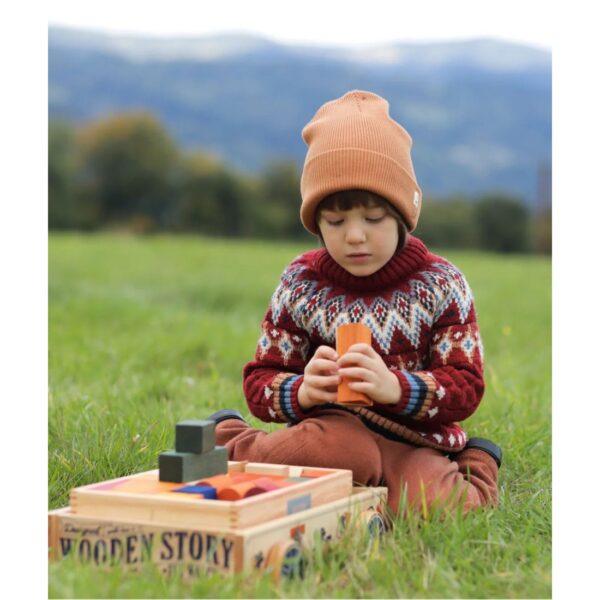 Wooden Story Wooden Wagon - Image 2
