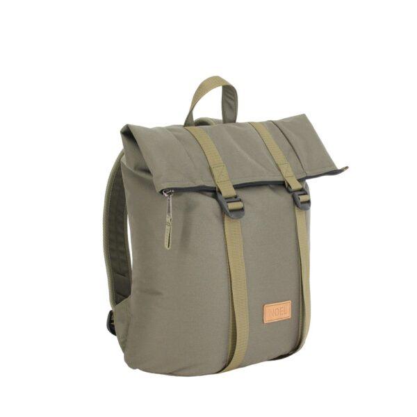 Zip-Rucksack mit G-Haken - Khaki – Bild 3