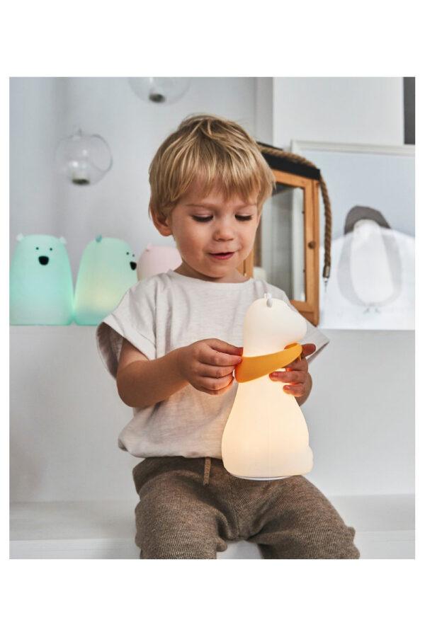 Giraffe Silicone Lamp - White - Image 3