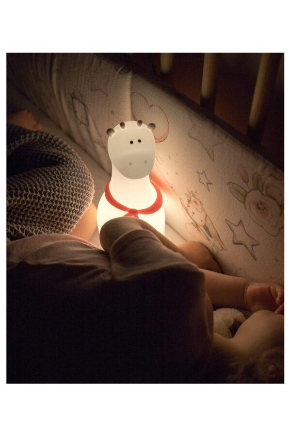 Giraffe Silicone Lamp - White - Image 4