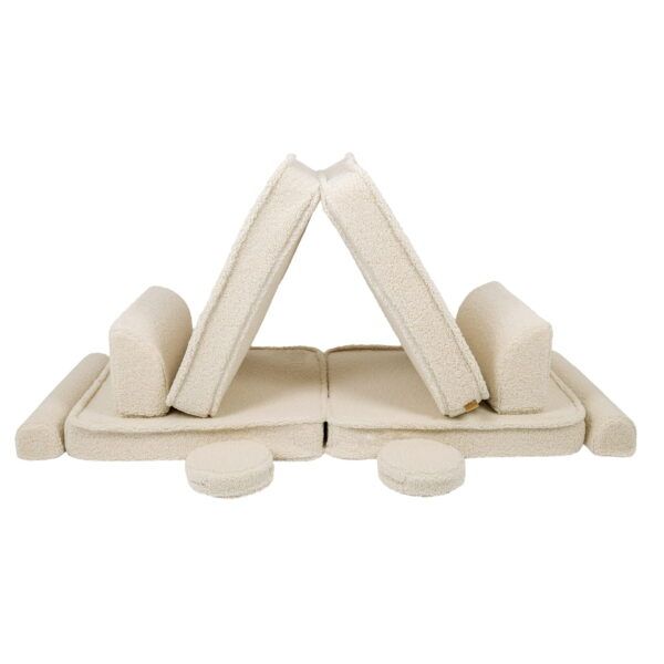 Large Modular Sofa for Kids - Premium Bearly, Cream - Image 2