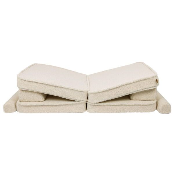 Large Modular Sofa for Kids - Premium Bearly, Cream - Image 5