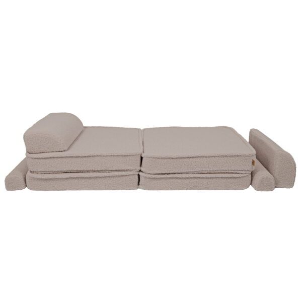 Large Modular Sofa for Kids - Premium Bearly, Light Grey - Image 6