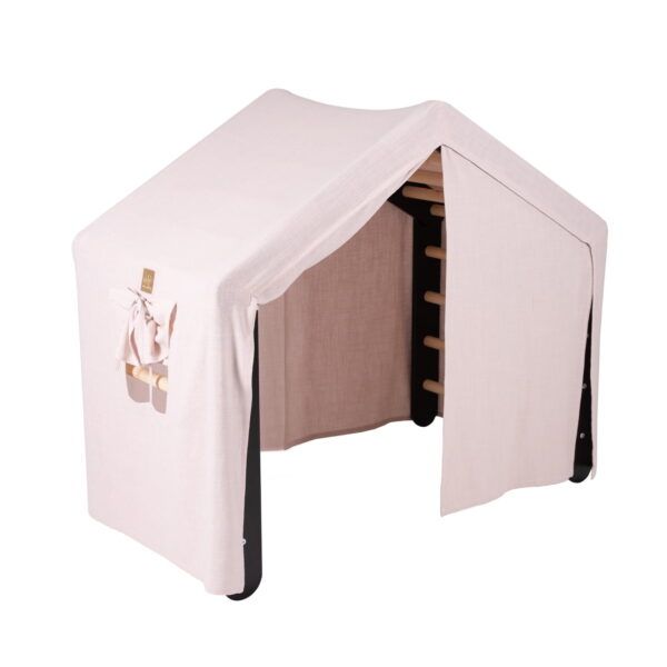 Large Black Ladder House With a Pink Cover - Image 2