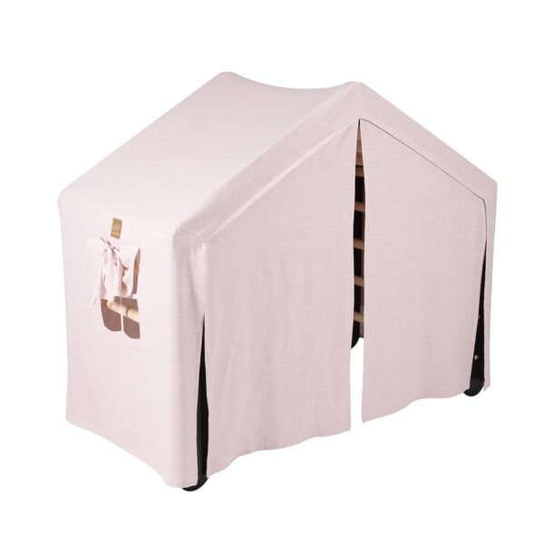 Large Black Ladder House With a Pink Cover - Image 3