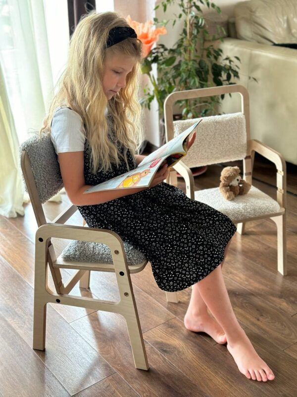 Adjustable Children Chair Luula - Cloud Mouse - Image 5