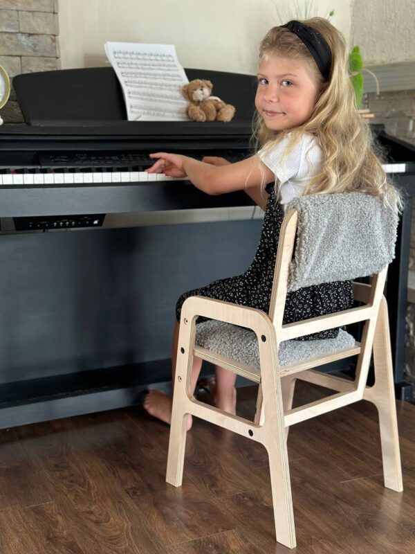 Adjustable Children Chair Luula - Cloud Mouse - Image 4