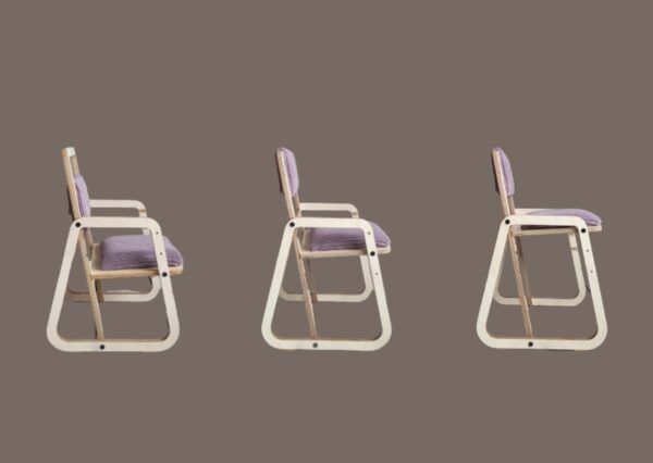 Adjustable Children Montessori Table and Chair Set Julle - Cannon Pink - Image 24