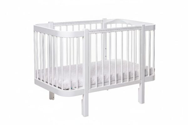 Baby Crib ELIN - White - Image 5