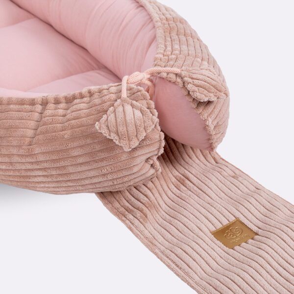 Baby Nest for Sleeping - Powder Pink - Image 2