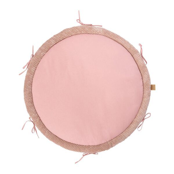 Babynest & Spielmatte mit Nestchenzopf – Puderrosa – Bild 3