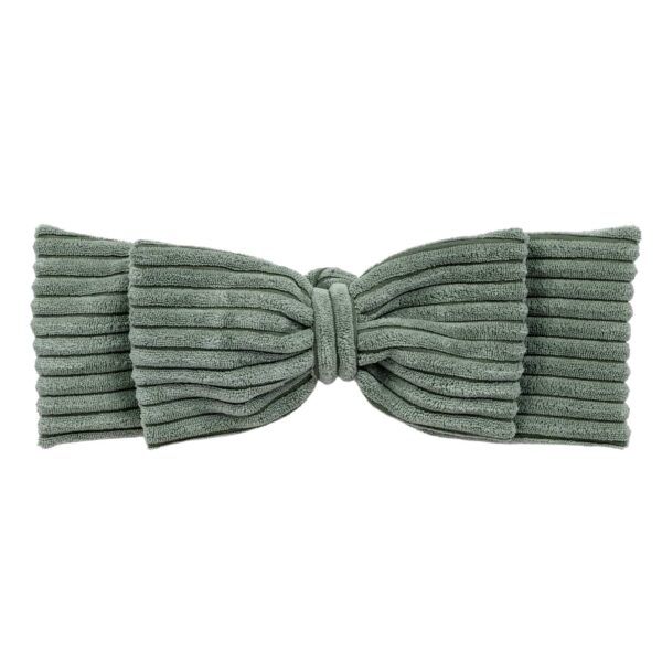 Baby Nest With Braided Bumper - Olive Green - Image 2