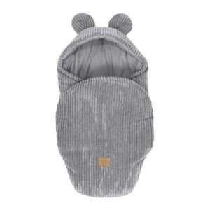 Baby-Pucktuch-mit-Bärenohren–Grau