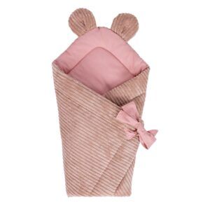 Baby-Pucktuch zum Schlafen und Kuscheln – Puderrosa