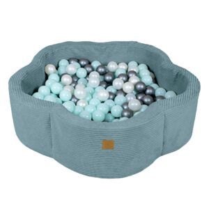 Schaumstoff-Baby-Bällebad – Ästhetische Türkis-Blume