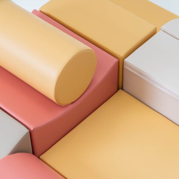 Soft Play 8 Foam Block Set - Pastel Pink Adventurer - Image 7