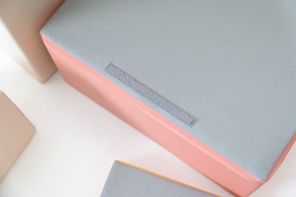 Soft Play 8 Foam Block Set - Pastel Pink Adventurer - Image 2