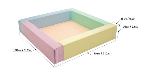 Soft Play Ball Pit - Light Pastel - Image 5