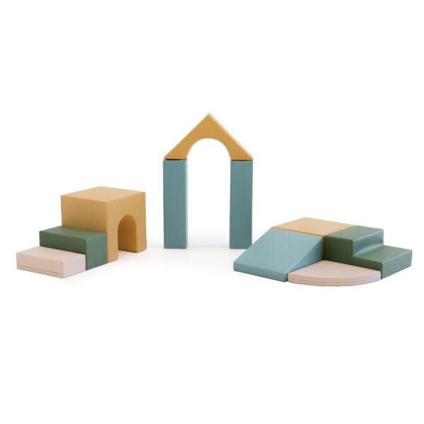 Soft Play 10 Foam Block Set - Pastel Sea Creativity - Image 5