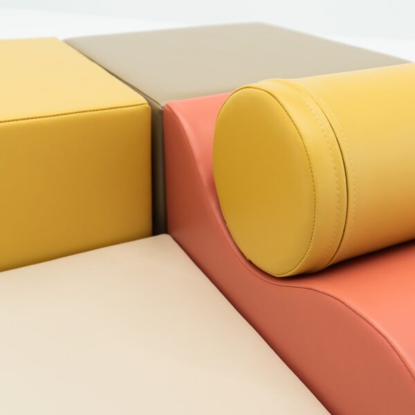 Soft Play 6 Foam Block Set - Pastel Pink Explorer - Image 14