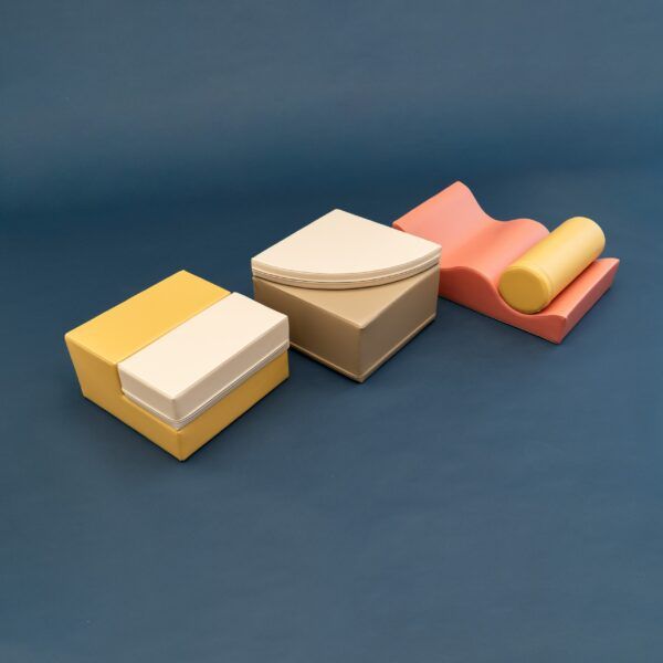 Soft Play 6 Foam Block Set - Pastel Pink Explorer - Image 26