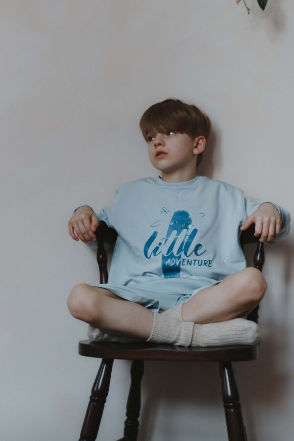 Kids Shorts - Blue - Image 3
