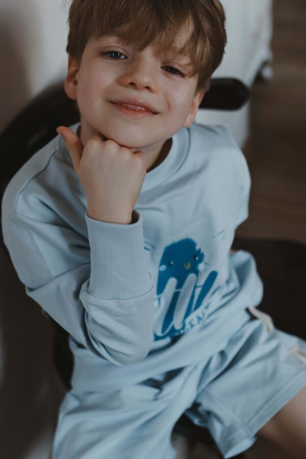 Kids Shorts - Blue - Image 2