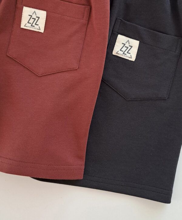 Kids Shorts - Rust - Image 3