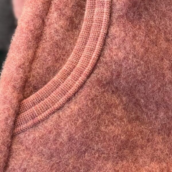 Lambie Cloud Rosewood Merino Wool Jacket - Image 2