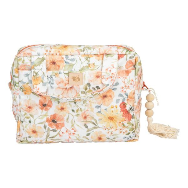 Make-up-Taschen-Set 2er-Set - Flower Power – Bild 2