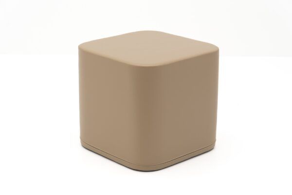 Großer Spiel-Pouf Würfel - Beige – Bild 3